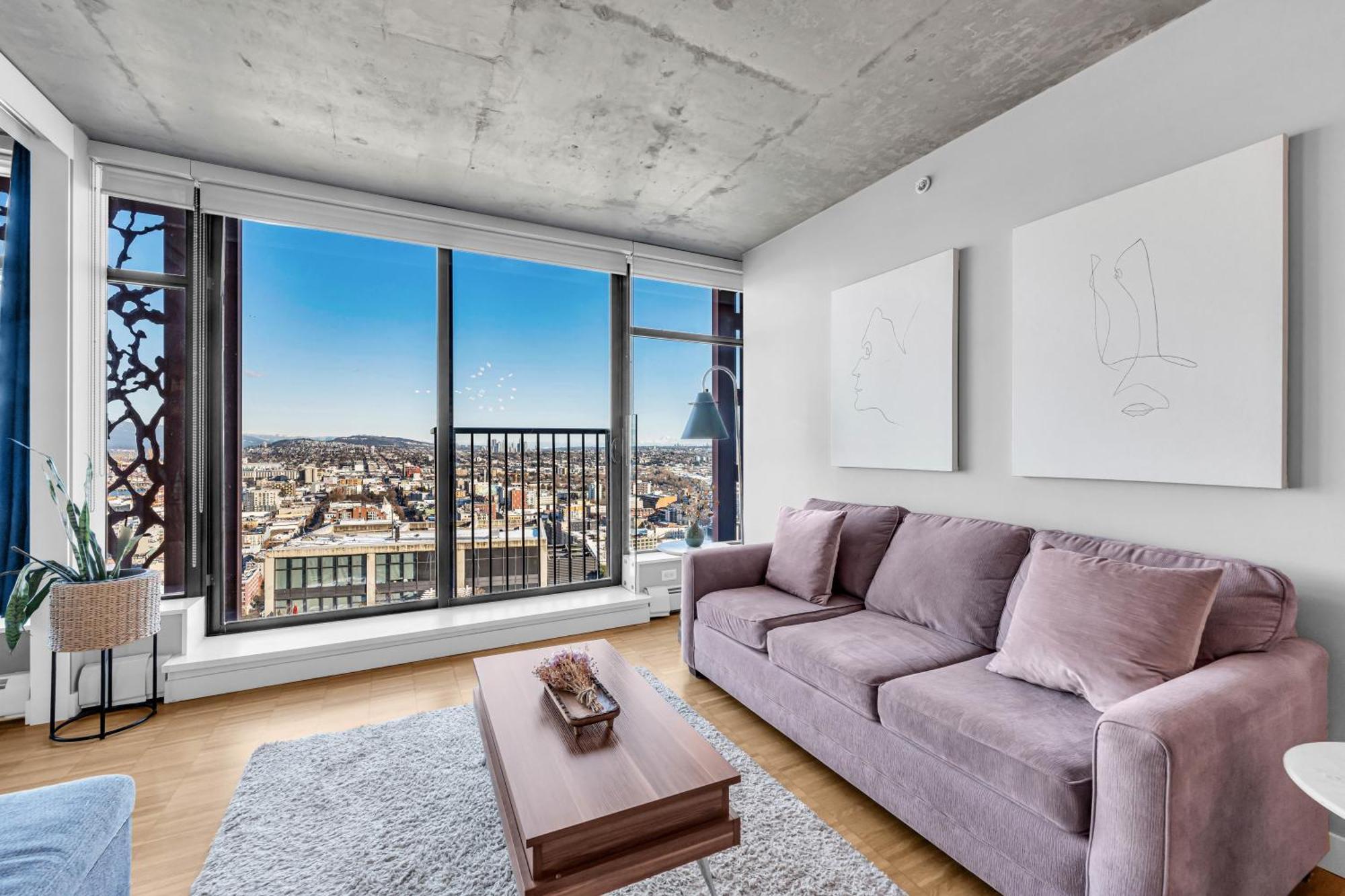 Water Views, 40Th Floor Sub-Penthouse! Entire Condo In The Heart Of Vancouver City Centre Buitenkant foto